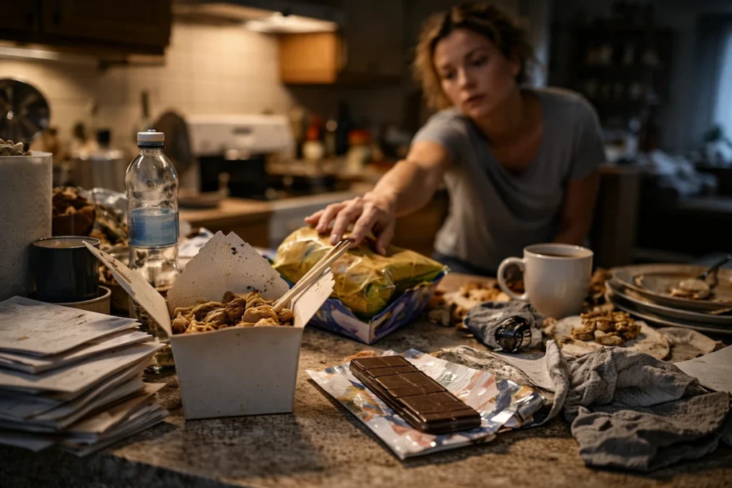 Clutter Psychology: Mess Makes You Eat Worse
