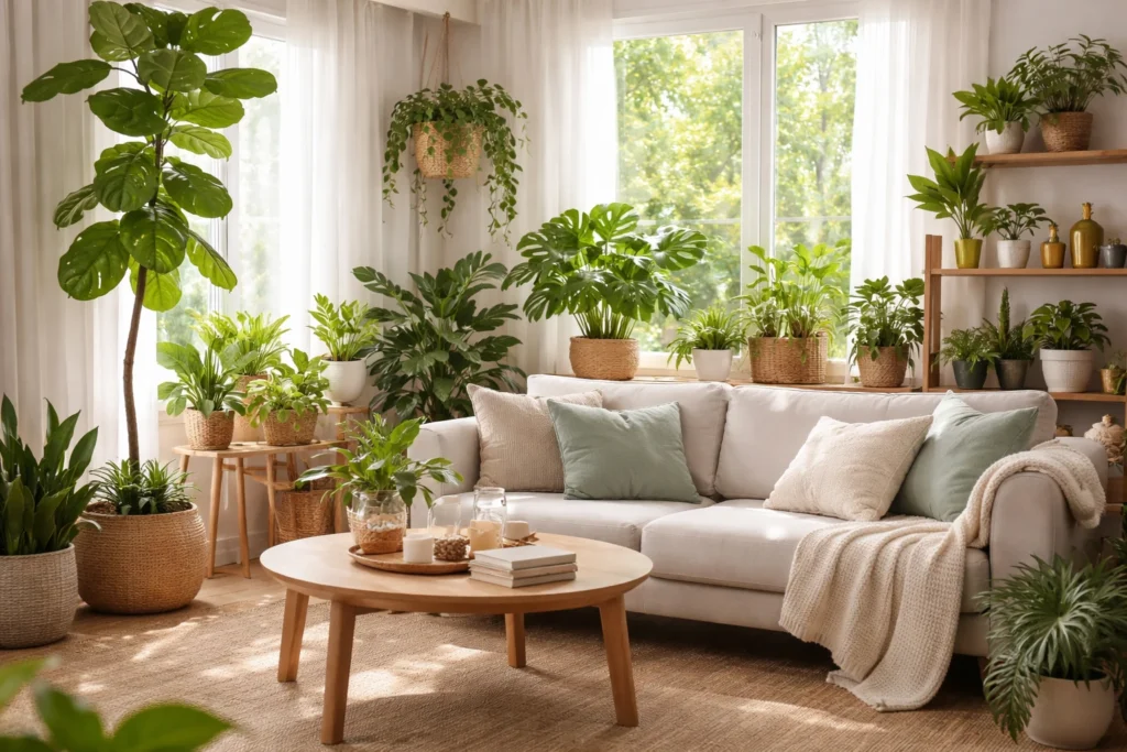What Happens When You Add Plants to Your Living Space?